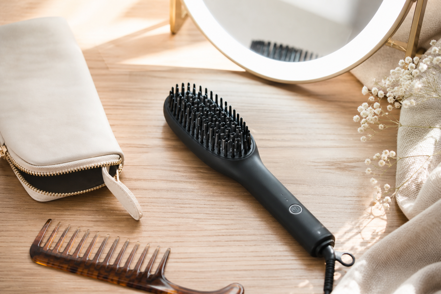 hair straightener brush — editorial clearance guide image